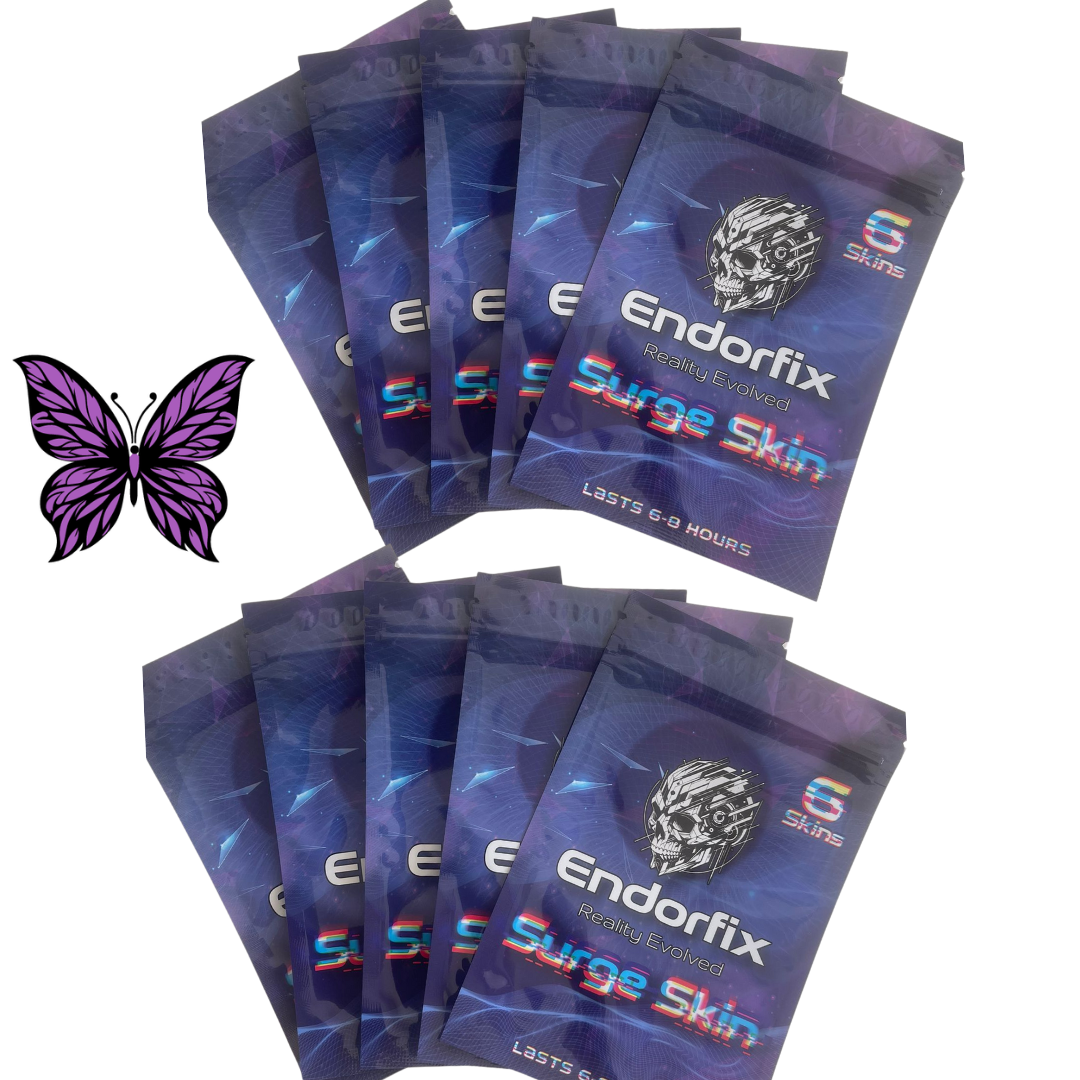 Butterfly Skin x 10 Packs (each pack has 6 Skins)